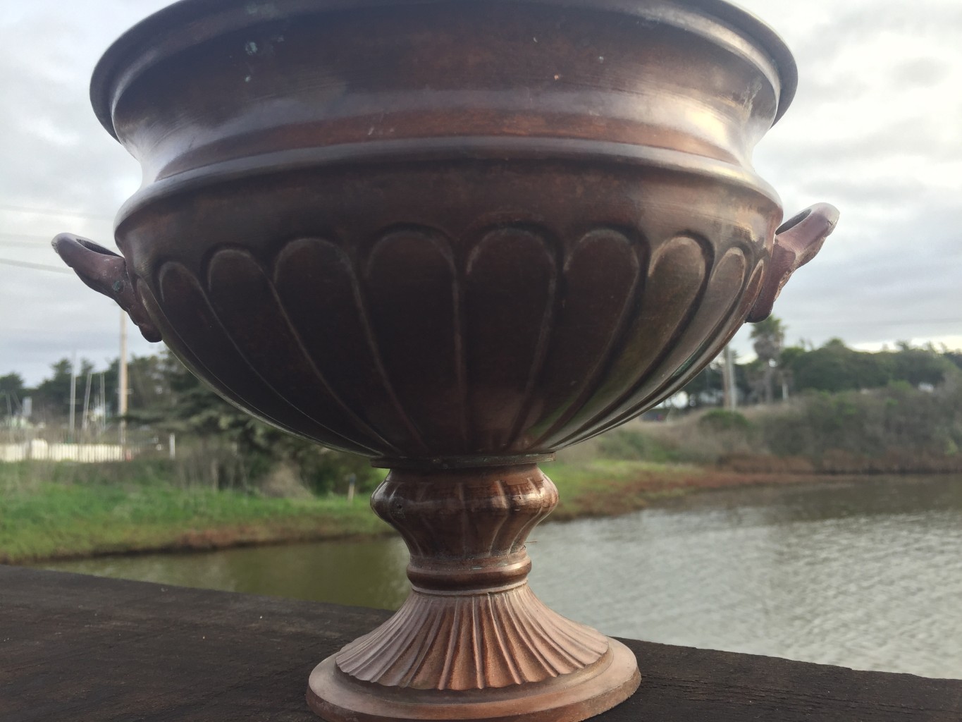 copper urn
